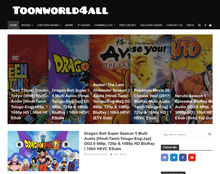 Toonworld4all.me